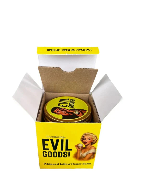 EVIL GOODS -🐄 DESPIDETE DE LAS MANCHAS, ACNE, ARRUGAS Y ESTRIAS EN MENOS DE 1 MES CON NUESTRO SEBO 😱