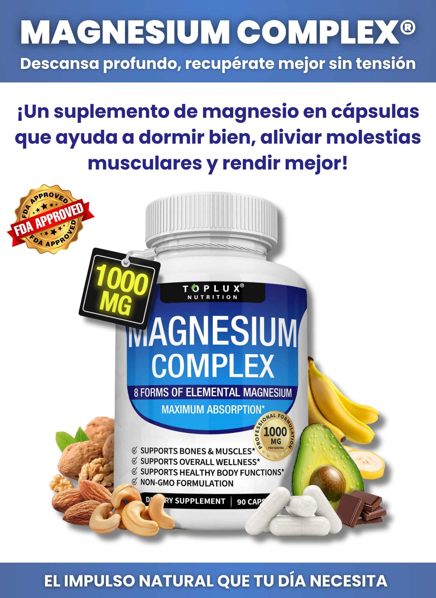 2x1 - Magnesio Complex™ 8 en 1 💊