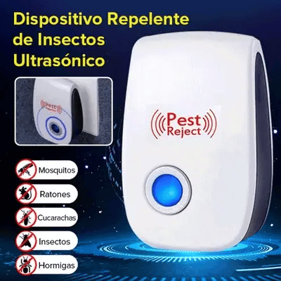 PROMO 2X1 | Repelente Ultrasonico para Insectos y Ratones - TODAS LAS PLAGAS