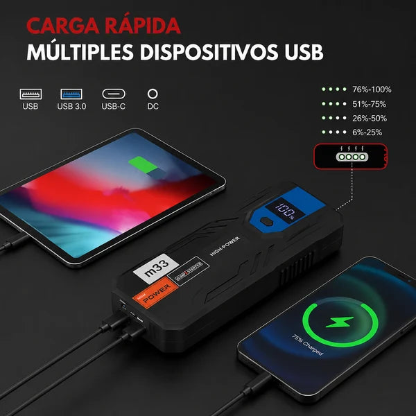 EnergyMax™ - arrancador de Batería