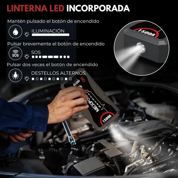EnergyMax™ - arrancador de Batería