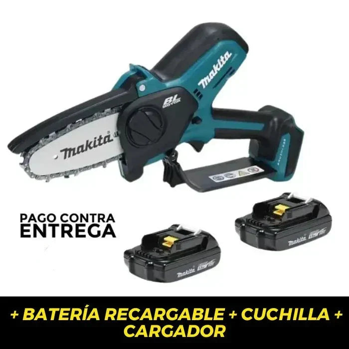 Mini Motosierra De Mano Portatil Recarga Original 48V + BATERIA EXTRA + Regalos