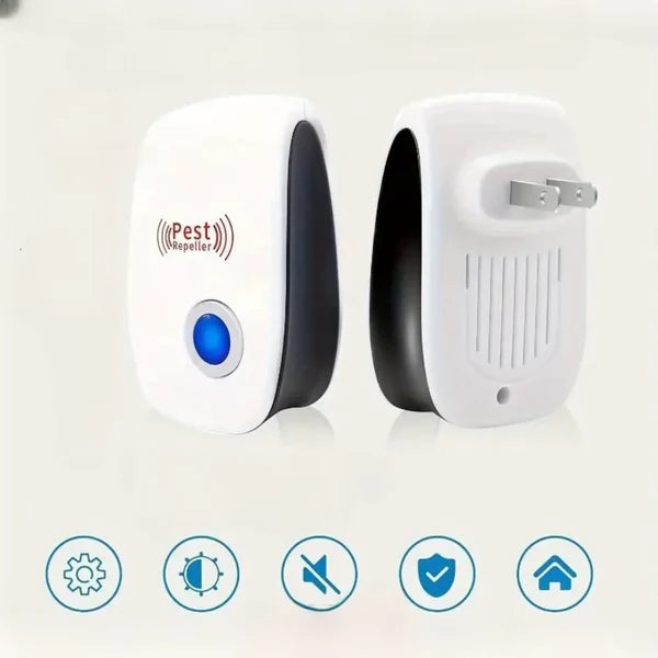 PROMO 2X1 | Repelente Ultrasonico para Insectos y Ratones - TODAS LAS PLAGAS